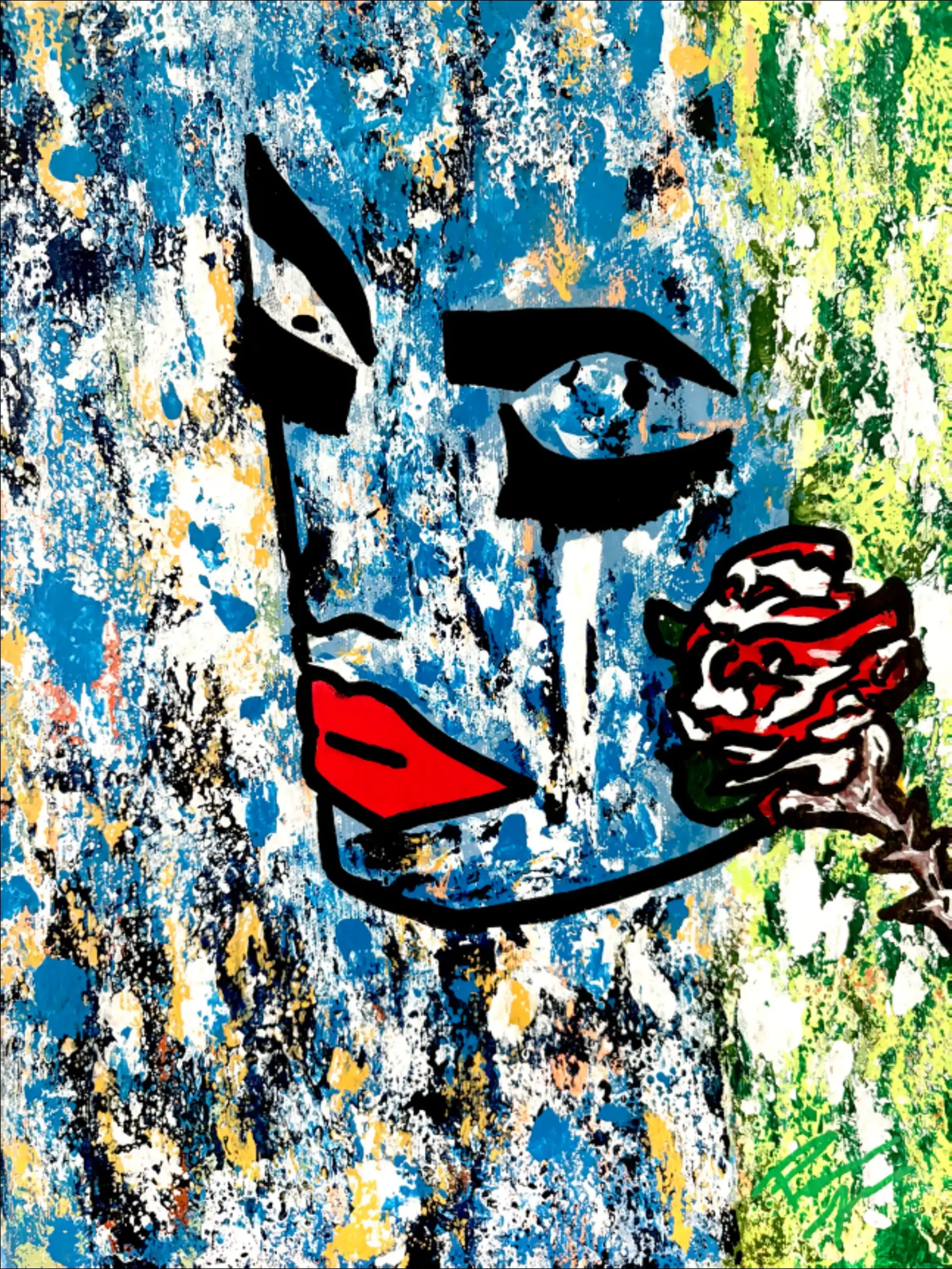 Peinture contemporaine ENTRE DEUX – Paolina Mendes