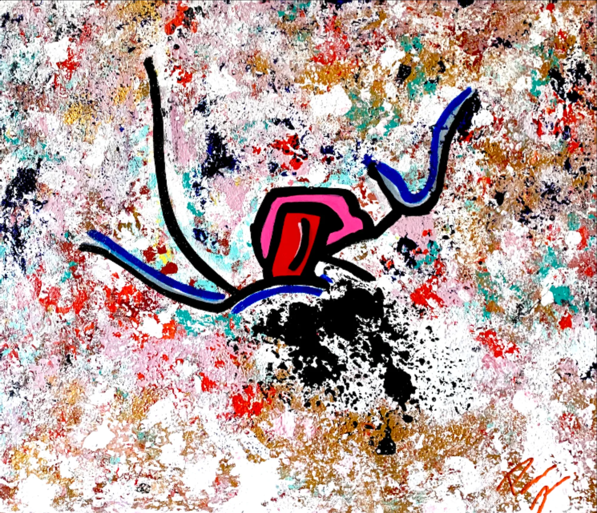 peinture contemporaine figure féminine – Paolina Mendes Paris